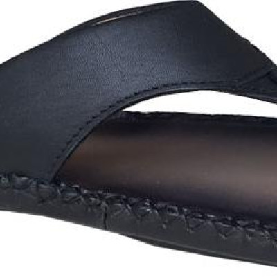 Dép nam xỏ ngón Trường Hải da bò thật cao cấp mềm mại đế âm mặt đế cao su không trơn  THXN074