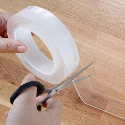 Băng Keo Nano Dán 2 Mặt Trong Suốt - Băng Dính  Đa Năng - Dán Tường Treo Đồ, Treo Tranh Ảnh, Cố Định Vật,...Hàng Cao Cấp Chính Hãng PaKaSa