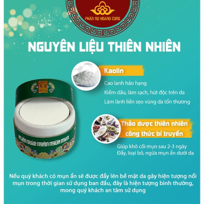 Phấn Nụ Ngừa Mụn Phấn Nụ Hoàng Cung 25gr