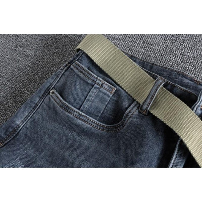 Quần short jean phong cách Retro