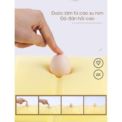 RE0533 Gối tựa đầu ô tô cao su non 30cm - Gối tựa gáy trên ô tô