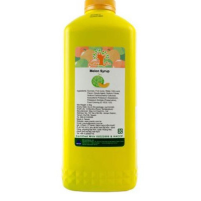 Siro Dưa lưới MauLin (MauLin Melon Syrup) Chai 2.5Kg - Nguyên liêu pha chế trà sữa hương thơm hảo hạng