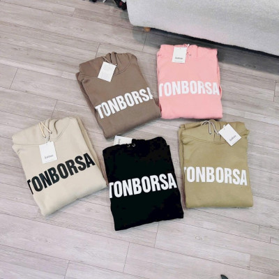 Áo khoác hoodie TONBORSA nỉ dệt xuất khẩu from cồ hàng đẹp xitin-A2124