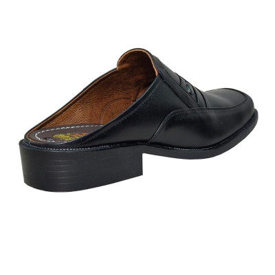 Dép Bít Mũi Nam Da Bò Thật TiTi ĐÔ Cao Cấp GSB20135