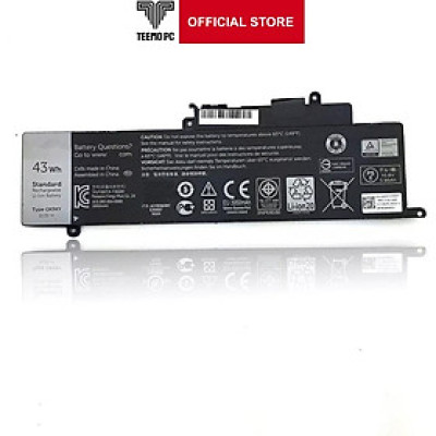 Pin Tương Thích Cho Laptop Dell Inspiron 11 3147 3148 - Gk5Ky - Hàng Nhập Khẩu New Seal TEEMO PC TEBAT442