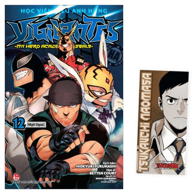 Sách - Học Viện Siêu Anh Hùng Vigilantes - My Hero Academia Illegals - Tập 12 - Might Signal - Tặng Kèm Bookmark