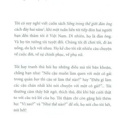 Sống Trong Thế Giới Đàn Ông