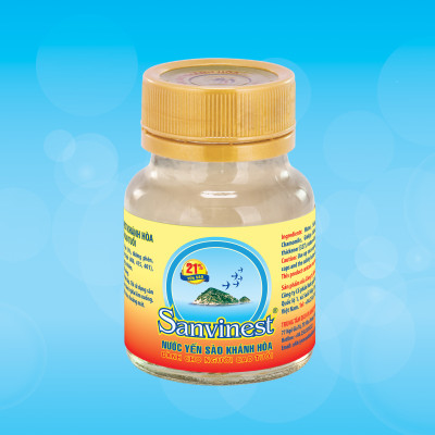 [Combo 15 lọ] Nước Yến sào Sanvinest Khánh Hòa dành cho người cao tuổi lọ 70ml - S205