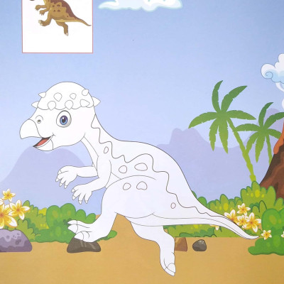 Tô Màu Thế Giới Khủng Long Dinosaurs 2