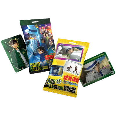 Bộ Thẻ Sưu Tập Thám Tử Lừng Danh Conan Movie 27 - Character in Action : Ngôi Sao 5 Cánh 1 Triệu Đô - Phiên Bản Giới Hạn (5 Cards Ngẫu Nhiên/Túi)