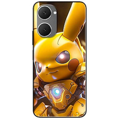 Ốp lưng cho Vivo Y03 - Y03T - Y18 - Y18S - Y18T - Y27 5G - Y28 4G - Y36 - Mèo Điện Nâu - Hàng Chính Hãng