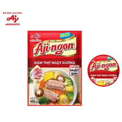 Gói Hạt Nêm Aji-ngon Heo 900g/Gói