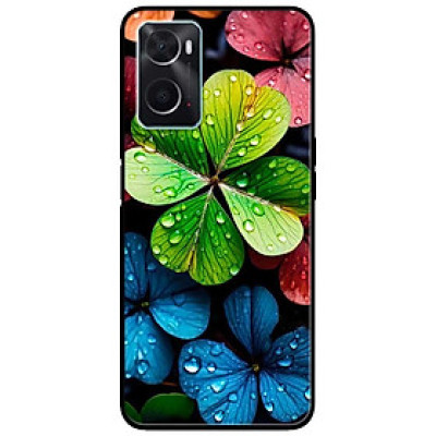 Ốp lưng cho Oppo A36 - A60 4G - A74 - A76 - A95 4G - A96 4G - May Mắn Đủ Màu - Hàng Chính Hãng