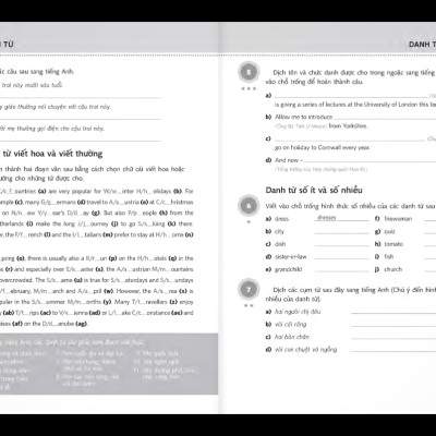 250 Bài Tập Ngữ Pháp Tiếng Anh - Trình Độ Sơ Cấp Và Trung Cấp (Tái Bản)