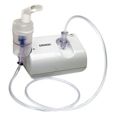 (Combo 2 Trong 1) 1 Máy Xông Mũi Họng Omron NE-C801 + 1 Nhiệt Kế Điện Tử Omron MC 246