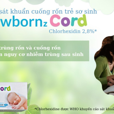 Gel bôi sát khuẩn cuống rốn Newbornz Cord