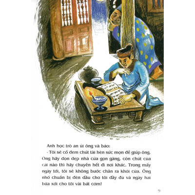 Sách - Chàng Học Trò Và Con Yêu Tinh - Tranh Truyện Dân Gian Việt Nam - NXB Kim Đồng