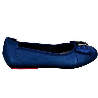 Giày Nữ Búp Bê Đế Bệt Da Bò Thật TiTi ĐÔ Cao Cấp GBBN2047d