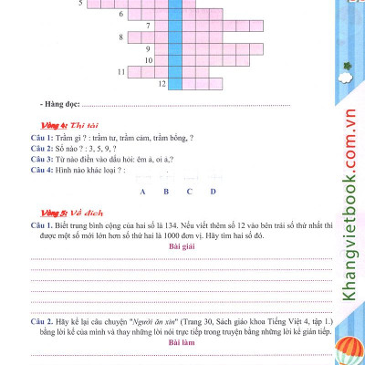 Em Muốn Thành Trạng Nguyên Nhỏ Tuổi (Lớp 4)