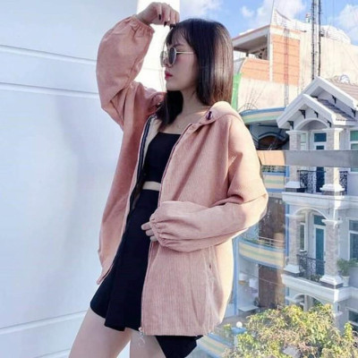 ÁO KHOÁC KAKI Nhung Gân Cao Cấp (M840 - Nhung Gân)