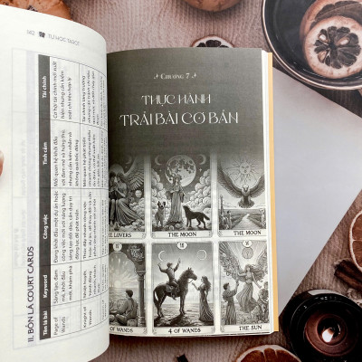 Sách - Tự học Tarot: Hành trình chữa lành từ những lá bài