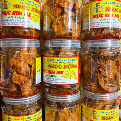 Đặc sản Phan Thiết - Mực Rim Me Đã Chế Biến Ăn Liền Hộp 250 Gram Là Món Ăn Ngon Ơi Là Ngon. Hạn Sử Dụng 6 Tháng Kể Từ Ngày Đặt Hàng - OCOP 4 Sao