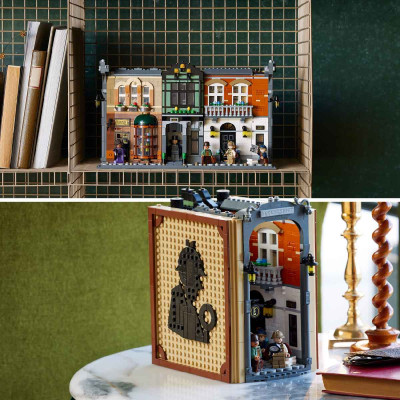Đồ Chơi Lắp Ráp Phố Baker - Sherlock Holmes LEGO ICONS 10351 (1359 chi tiết)