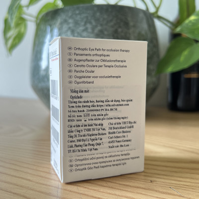 Combo 5 hộp miếng dán mắt 3M 1539 hỗ trợ điều trị nhược thị trẻ em trên 4 tuổi - Cỡ lớn | Ba Lan