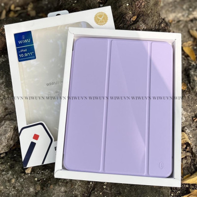 Bao da gập WIWU cho IPad Gen 10 2022 , Pro 11/ M1 , Air 4 / 5 M2 / Gen 9 10.2 inch chính hãng - Hàng chính hãng
