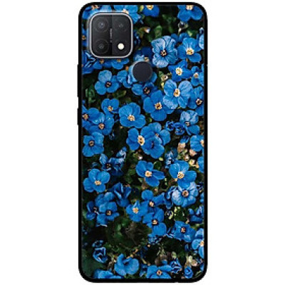 Ốp lưng cho Oppo A15 - A15S - A17 - A17K - A57 4G - A94 5G - A95 5G - Hoa Đậu Biếc - Hàng Chính Hãng