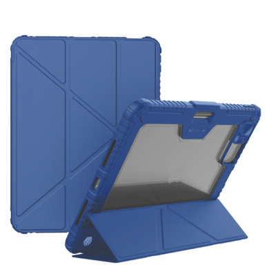 Bao da cho iPad Pro 11 inch M4 2024 / iPad Pro 13 inch M4 2024 Nillkin Bumper Leather Case Pro (Có khe cắm bút Apple Pencil) - Hàng chính hãng