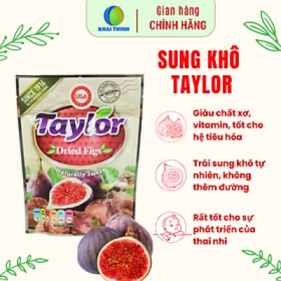 Sung Khô Vả Khô Taylor Tự Nhiên Cao Cấp  Ít Đường) Không Chất Bảo Quản 190g
