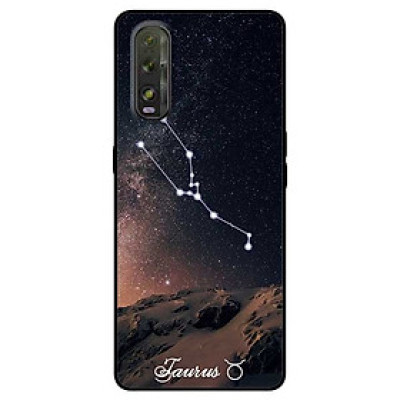 Ốp lưng dành cho Oppo Find X2 mẫu Cung Hoàng Đạo - Taurus