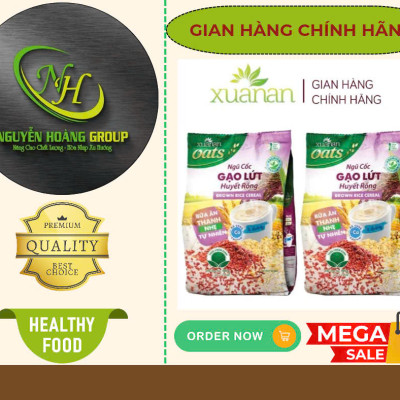 COMBO 6 :Gói Ngũ Cốc Gạo Lứt Huyết Rồng Ít Đường 400g