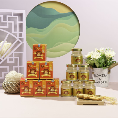 Yến Sào Chưng Nhân Sâm Nhân Việt 30% Yến Nguyên Chất Hũ 70ml