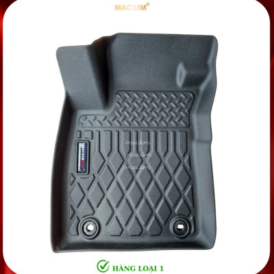Thảm lót sàn xe ô tô MG ZS (sd) Nhãn hiệu Macsim chất liệu nhựa TPE cao cấp màu đen