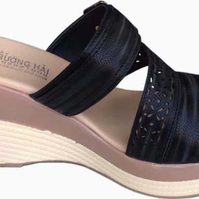 Dép quai ngang nữ đế cao 10cm thời trang cao cấp Trường Hải QN224