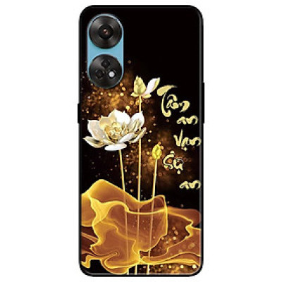 Ốp lưng dành cho Oppo Reno 8T 4G - Reno 8T 5G - Reno 10 5G - Reno 10 Pro 5G - Sen Vàng Tâm An - Hàng Chính Hãng