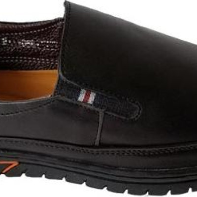 Giày Mọi Nam BIGGBEN Da Bò Thật GM07