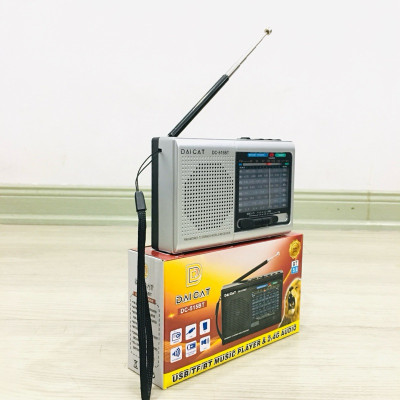Đài Fm radio DC-515URT Bluetooth Nhật Máy nghe đài Radio trên sóng FM được thiết kế nhỏ gọn-Hàng Chính Hãng BH:12T