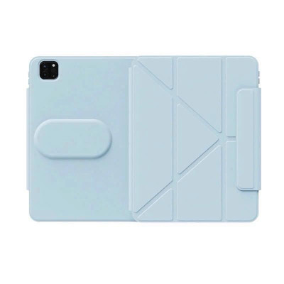 Bao Da cho iPad Pro 11 Inch M4 2024 Cao Cấp Xoay 360 WIWU Rotative Magnetic Case Tháo Rời Kèm Khe Bút Chống Sốc - Hàng chính hãng