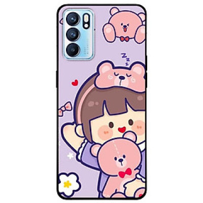 Ốp lưng dành cho Oppo Reno 6 - Oppo Reno 6Z - Búp Bê và Gấu