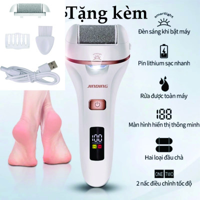 Máy chà máy tẩy da chết chân vết chai da khô toàn tự động đèn led, ,Mịn Màng Cho Từng Bước Đi