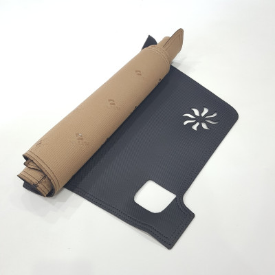 Thảm da Taplo vân carbon Cao cấp dành cho xe Toyota Camry 2012-2018