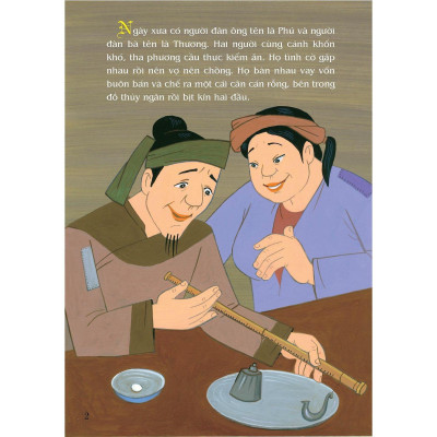 Sách - Cái Cân Thủy Ngân - Tranh Truyện Dân Gian Việt Nam - NXB Kim Đồng