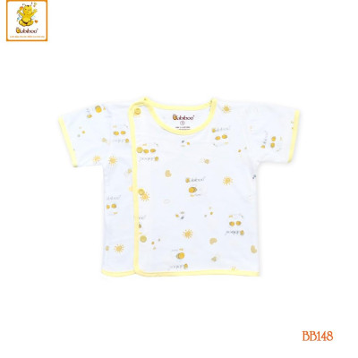 Áo sơ sinh BABIBOO áo sơ sinh tay ngắn vải cotton - BB148