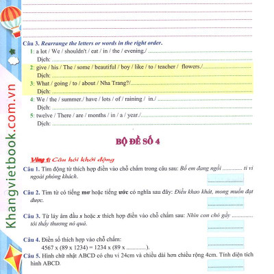Em Muốn Thành Trạng Nguyên Nhỏ Tuổi (Lớp 4)