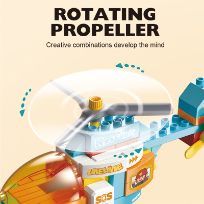 FEELO - 1181 - Trực Thăng Cứu Hộ (120 Chi Tiết)