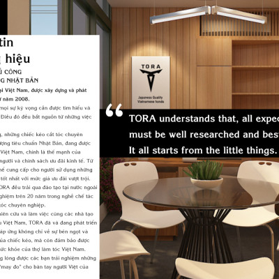 Kéo tỉa tóc TORA CR-229