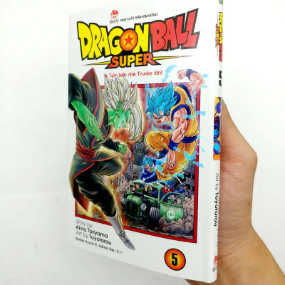 Sách - Dragon Ball Super - Tập 5 - Tạm Biệt Nhé Trunks Lớn! (Tái Bản 2025)